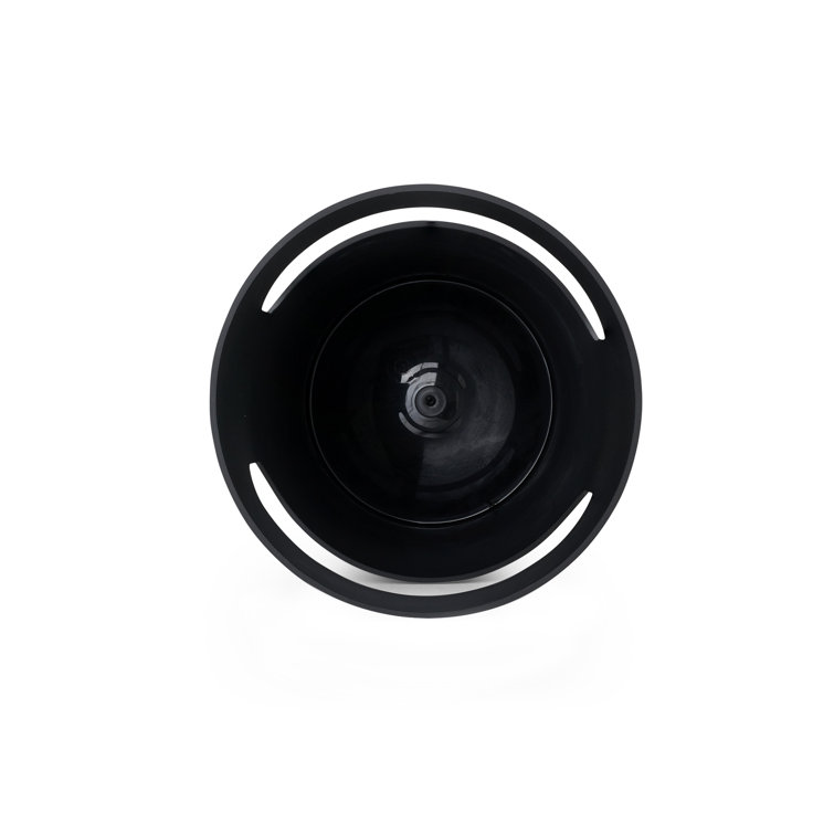 Gino Colombini Matte Black Plastic Umbrella Stand