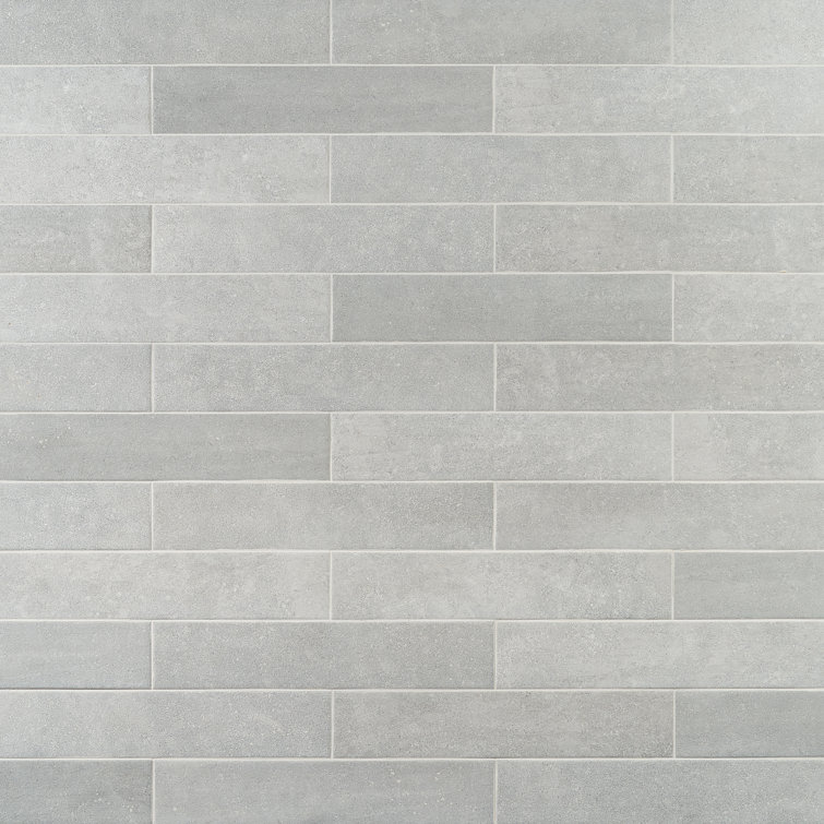Sanskrit Herringbone 4" x 19" Matte Porcelain Subway Tile