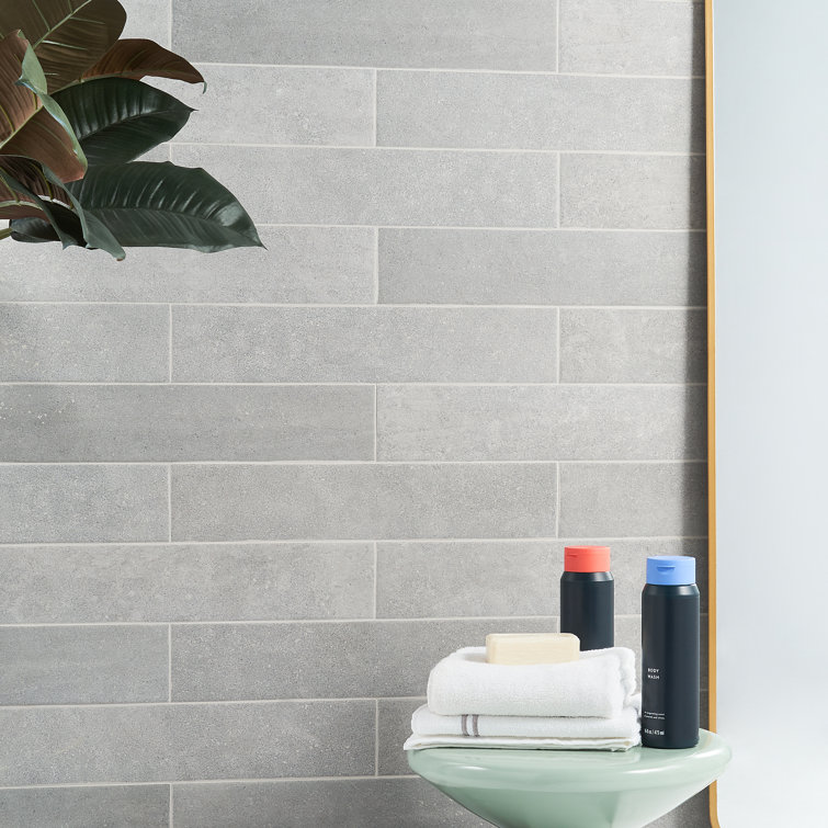 Sanskrit Herringbone 4" x 19" Matte Porcelain Subway Tile