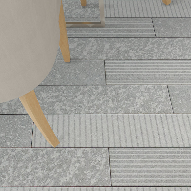 Lannister Matte Gray Porcelain Rectangular Subway Tile