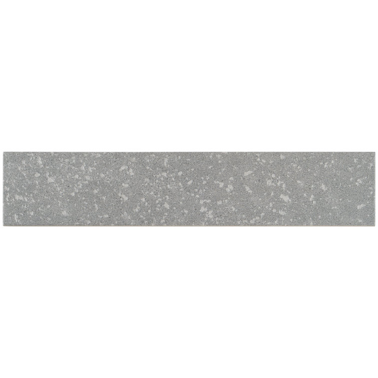Lannister Matte Gray Porcelain Rectangular Subway Tile