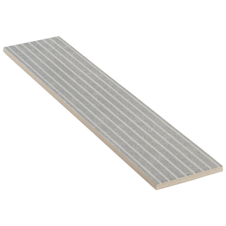 Lannister Matte Gray Porcelain Rectangular Subway Tile