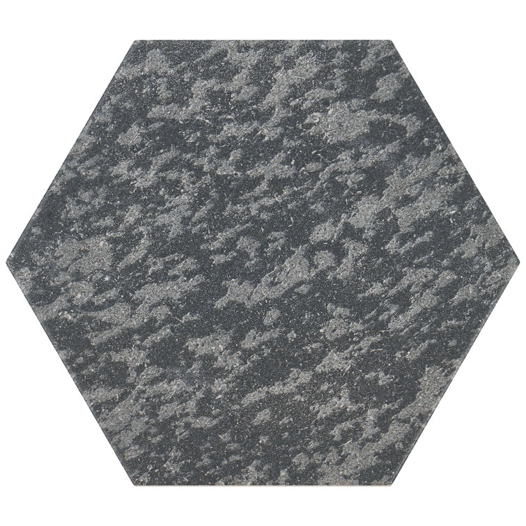 Lannister Matte Gray Hexagonal Porcelain Wall & Floor Tile