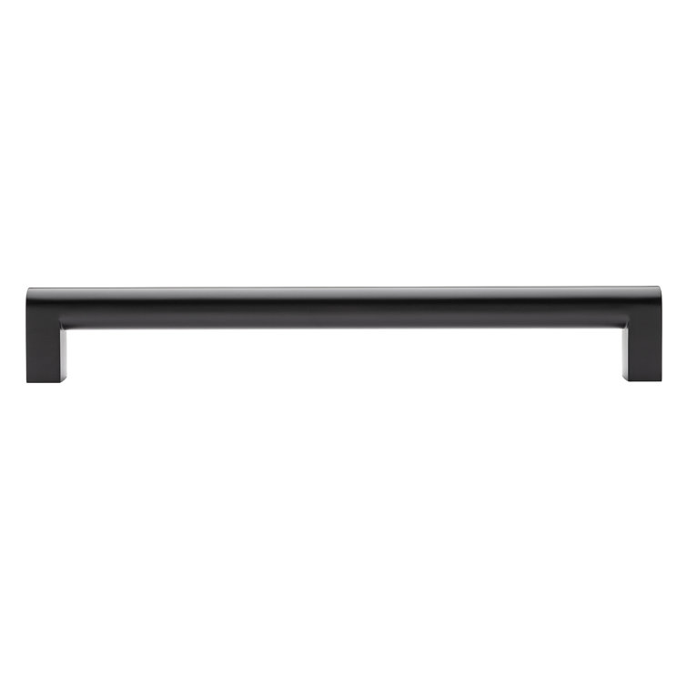 Vail Matte Black 12-Inch Appliance Bar Pull with Mounting Hardware