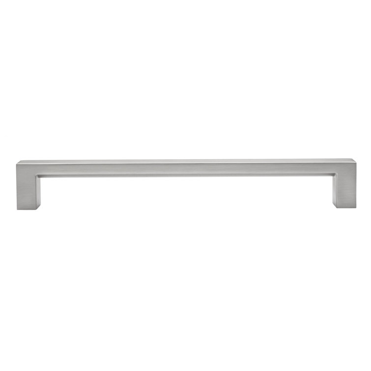 Architectural 12-inch Satin Nickel Rectangular Appliance Bar Pull