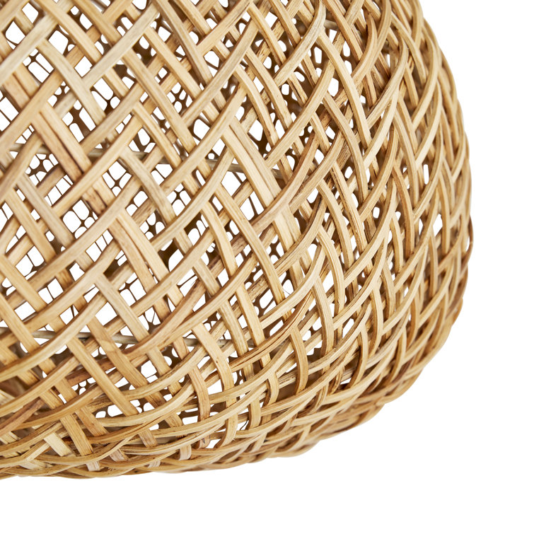 Ingrid 31" Brass and Glass Indoor/Outdoor Bowl Pendant
