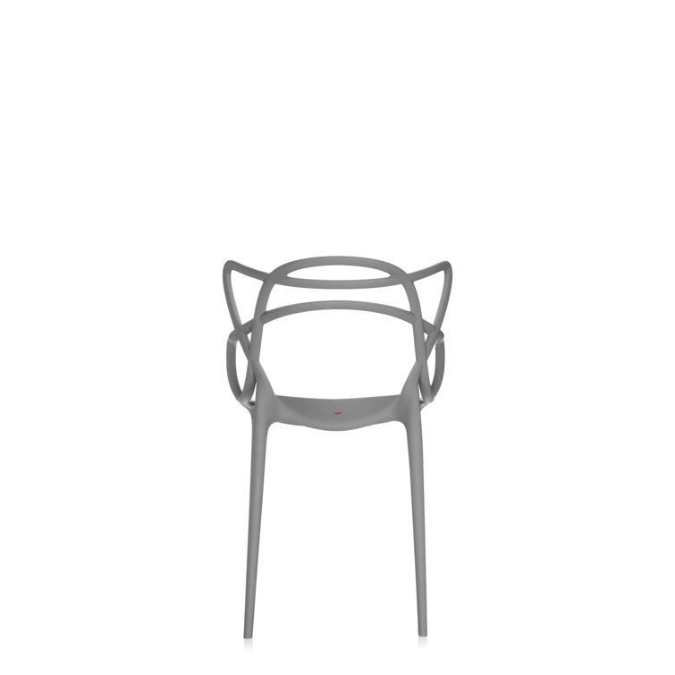 Starck & Quitllet Midcentury Modern Masters Gray Indoor-Outdoor Chair