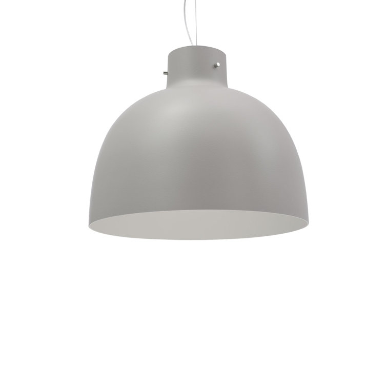 Bellissima Matte White LED Pendant Bowl Light