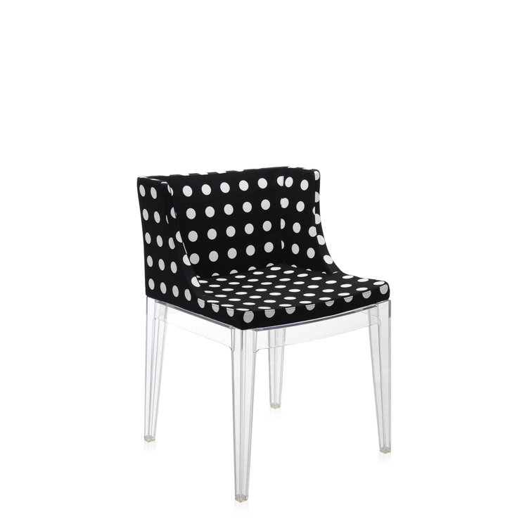 Mademoiselle Kravitz Raffia & Transparent Leather Armchair