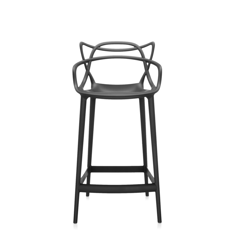 Tribute Hybrid Masters 26" Barstool in Black Acrylic