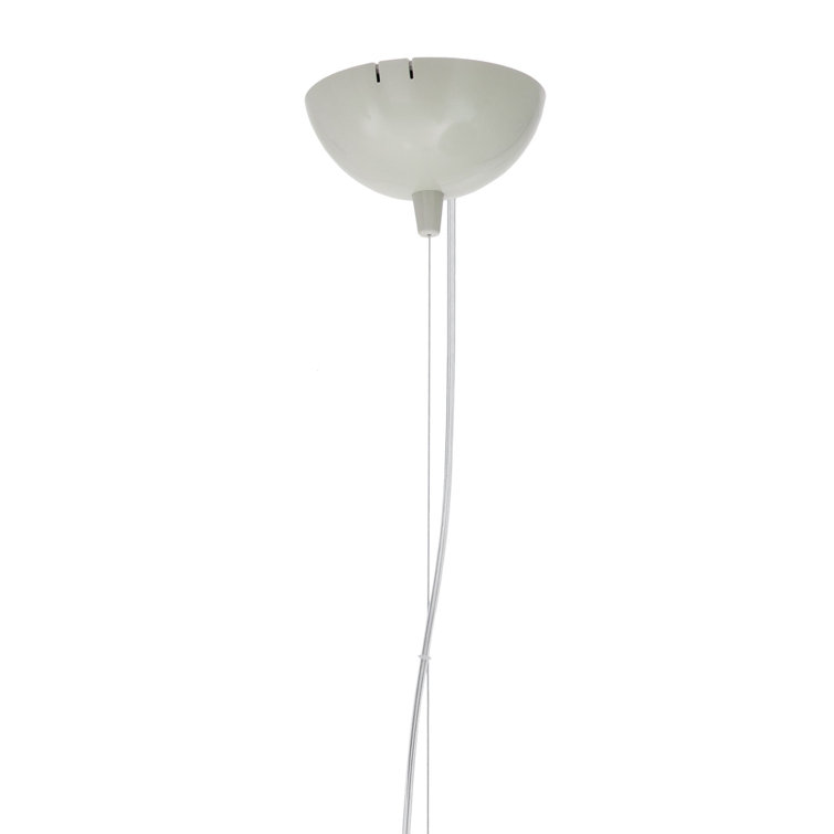 Bellissima Matte White LED Pendant Bowl Light