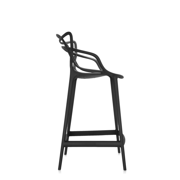 Tribute Hybrid Masters 26" Barstool in Black Acrylic