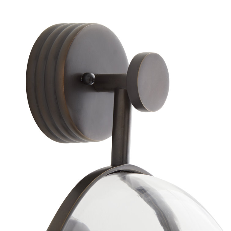 Aramis Bronze Direct Wired Electric Wall Sconce