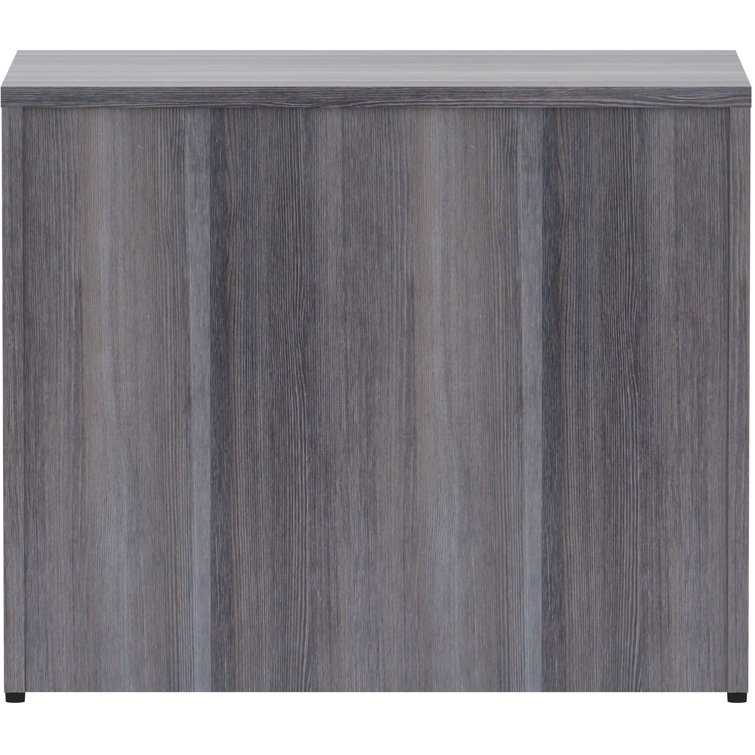 Weathered Charcoal 4-Drawer Lockable Lateral Legal File Cabinet