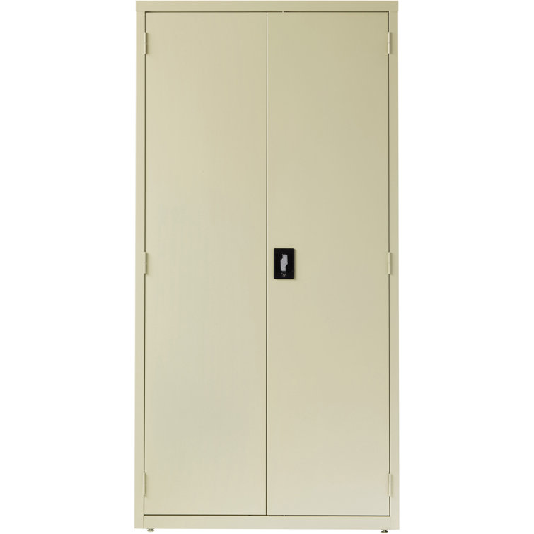 Putty Steel Lockable Office Cabinet with Adjustable Shelving