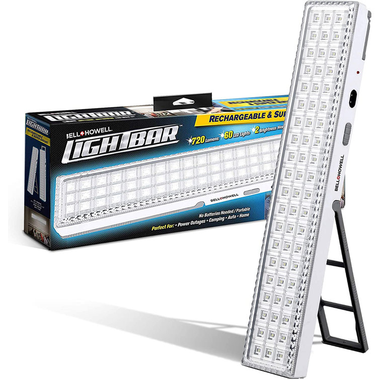 Bell+Howell 720-Lumens Rechargeable LED Light Bar with Stand