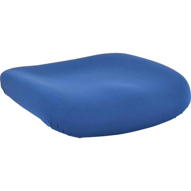 Navy Padded Fabric Seat Cushion for Executive Chair