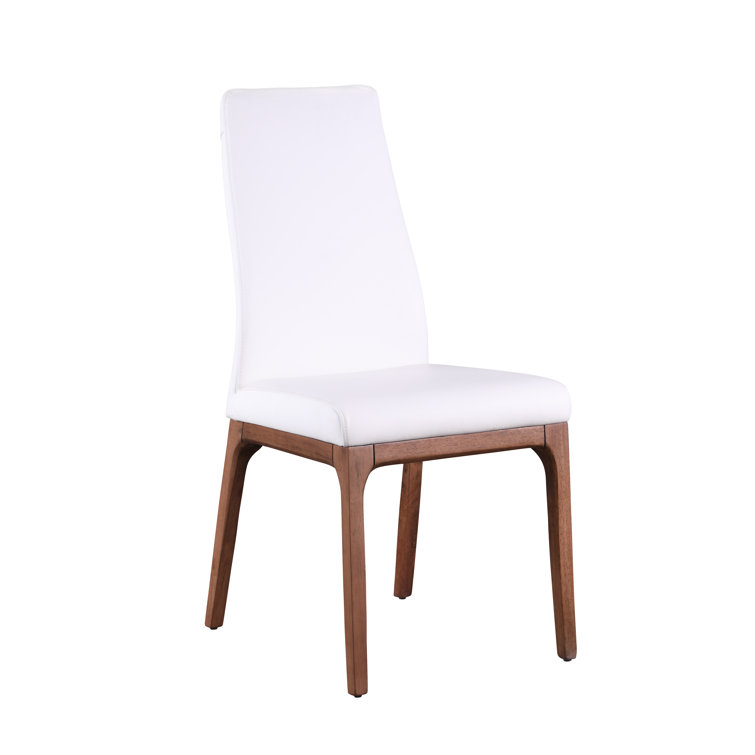 White Marbleized Stone Top Dining Table with Solid Wood Base and Chairs