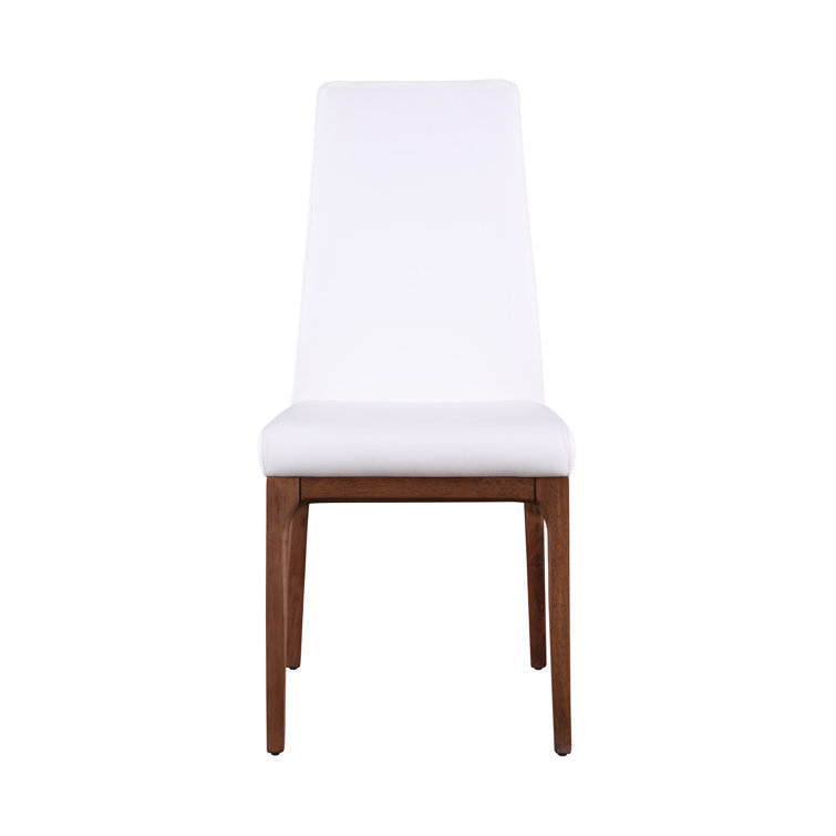 White Marbleized Stone Top Dining Table with Solid Wood Base and Chairs