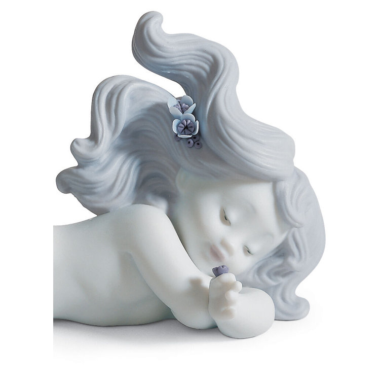 Lladro Enchanted Mermaid Porcelain Figurine with Matte Finish