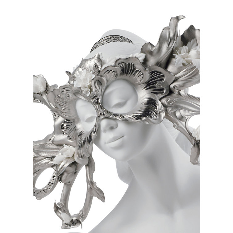 Francisco Polope Carnival Fantasy Porcelain Bust