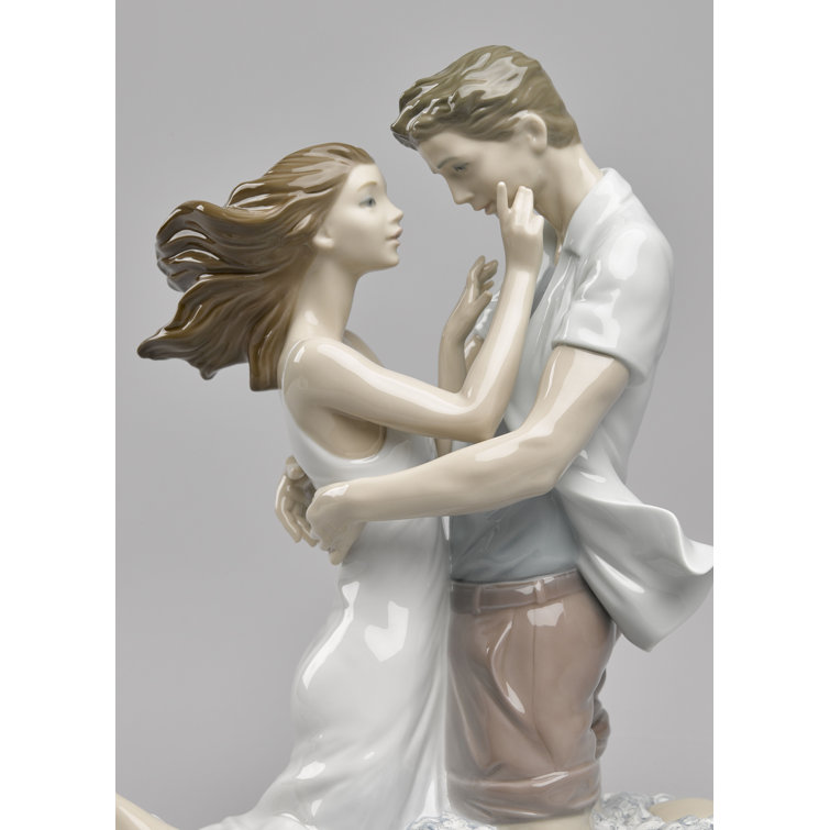 Eternal Embrace Porcelain Novelty Figurine for Anniversaries