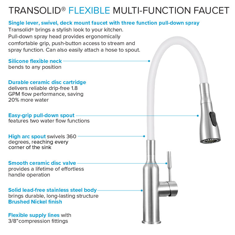 24-Inch White Freestanding Stainless Steel Laundry Sink with Faucet