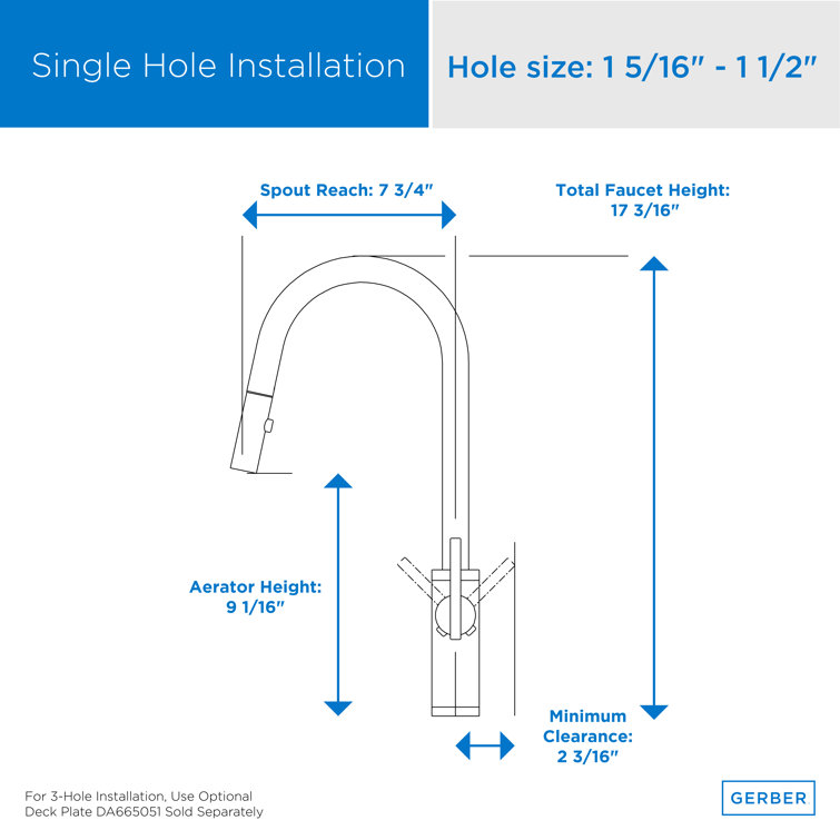 Satin Black Single Handle Pull-Down Kitchen Faucet with Spray