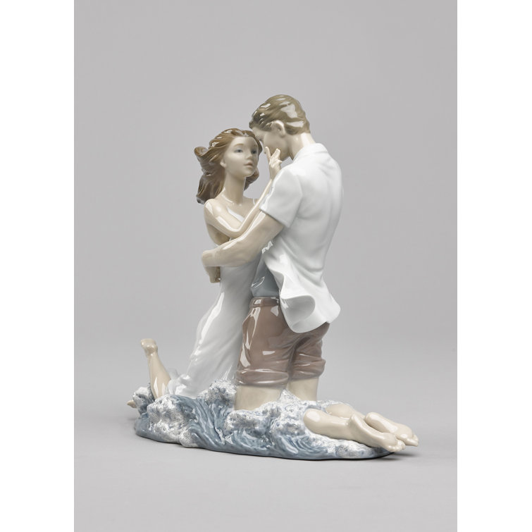 Eternal Embrace Porcelain Novelty Figurine for Anniversaries