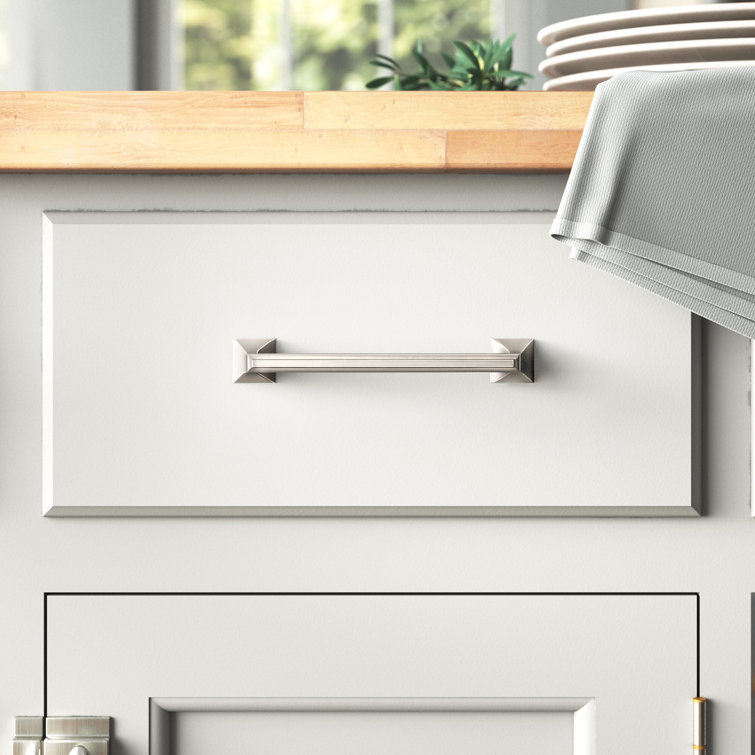 Polished Nickel 5-1/16" Center-to-Center Cabinet Bar Pull