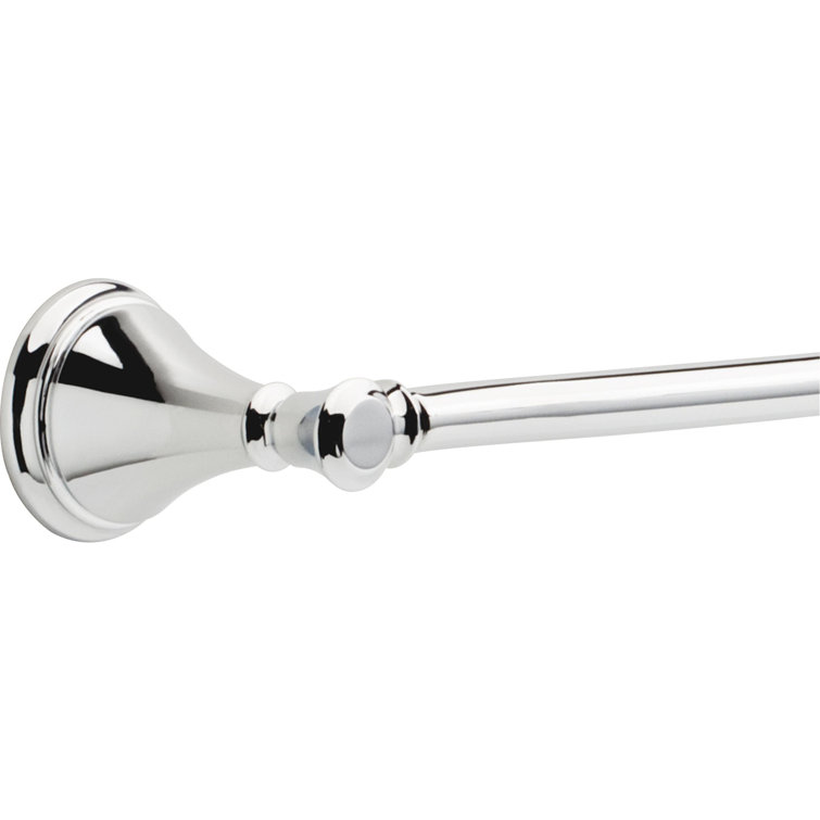 Cassidy 30-Inch Chrome Wall Mounted Towel Bar