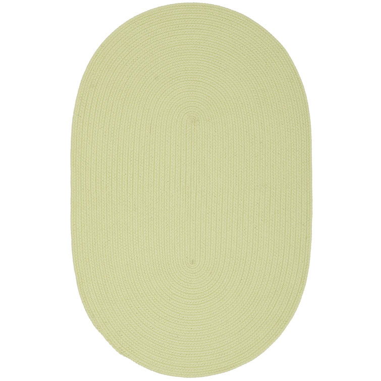 Eucalyptus Oval Braided Washable Synthetic Rug
