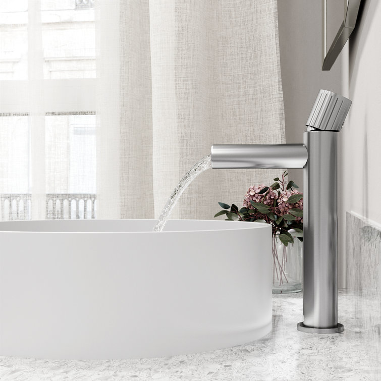 Ashford Brushed Nickel Single-Handle Vessel Bathroom Faucet