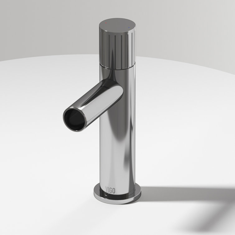 Ashford Chrome High Arc Single Hole Bathroom Faucet