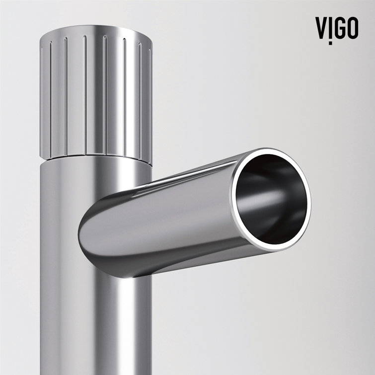 Ashford Chrome High Arc Single Hole Bathroom Faucet