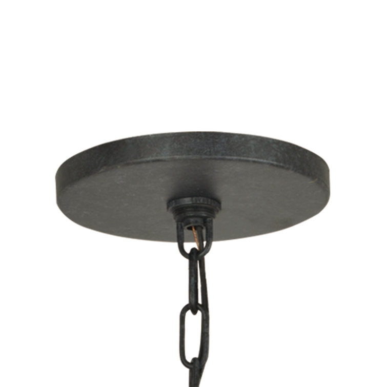 Black Charcoal Outdoor Lantern with White Opal Glass Panels
