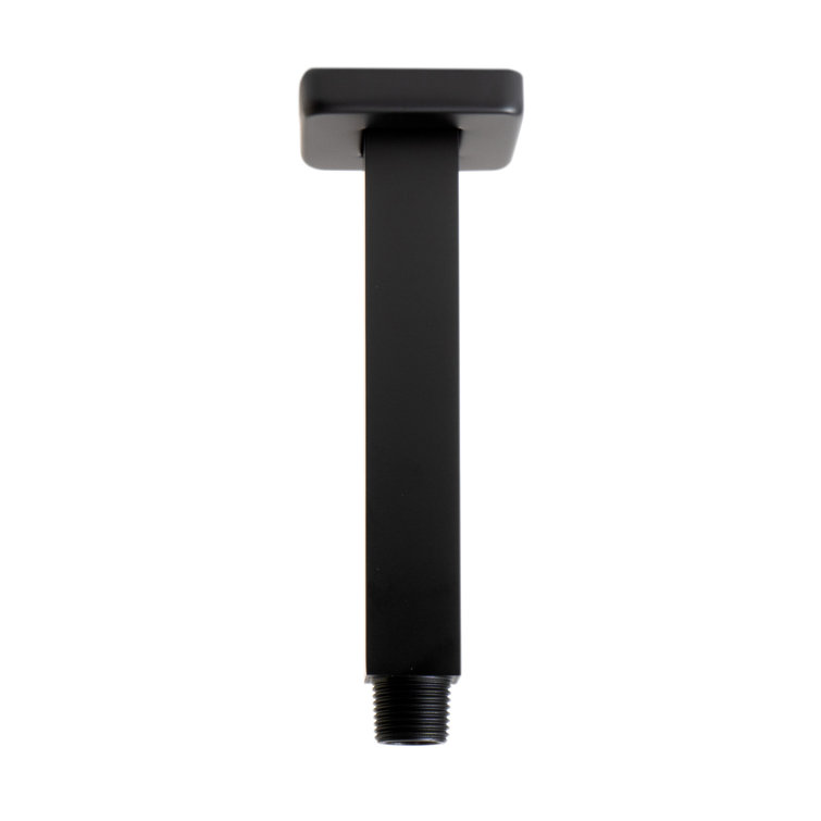 Black Matte Brass Ceiling Mounted Shower Arm