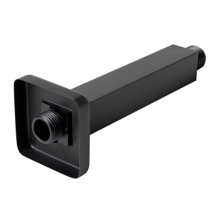 Black Matte Brass Ceiling Mounted Shower Arm
