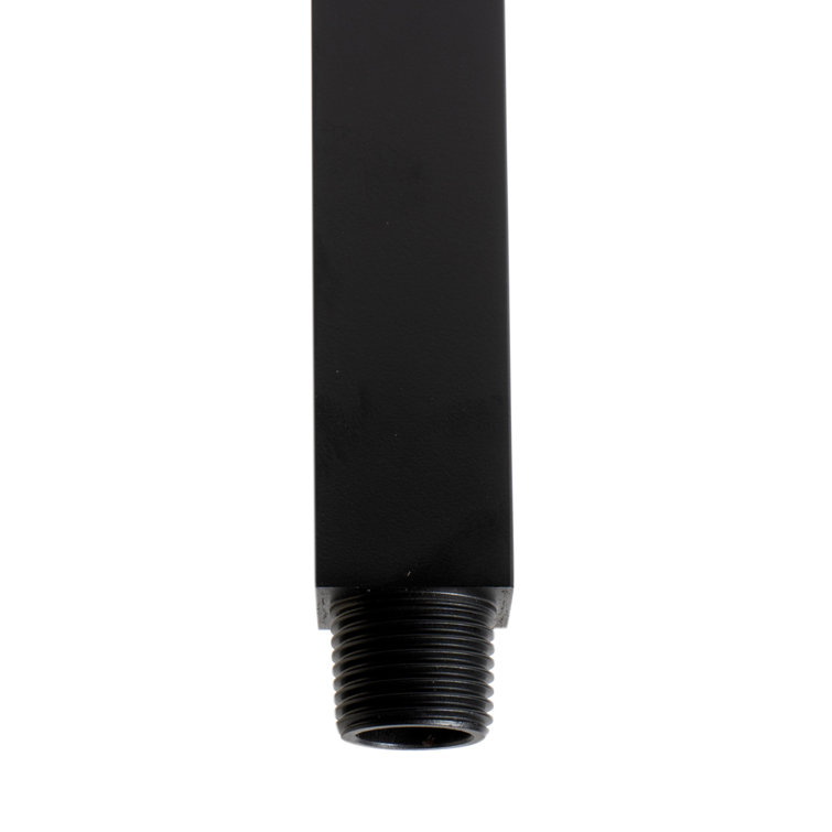 Black Matte Brass Ceiling Mounted Shower Arm