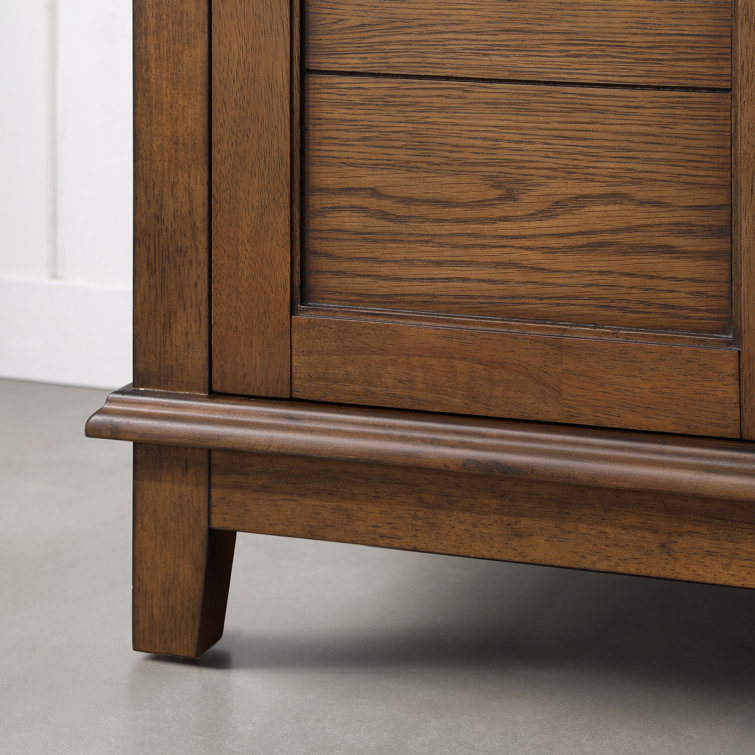 Pembroke 30" Antique Coffee Single Sink Bathroom Vanity with Ash Veneer