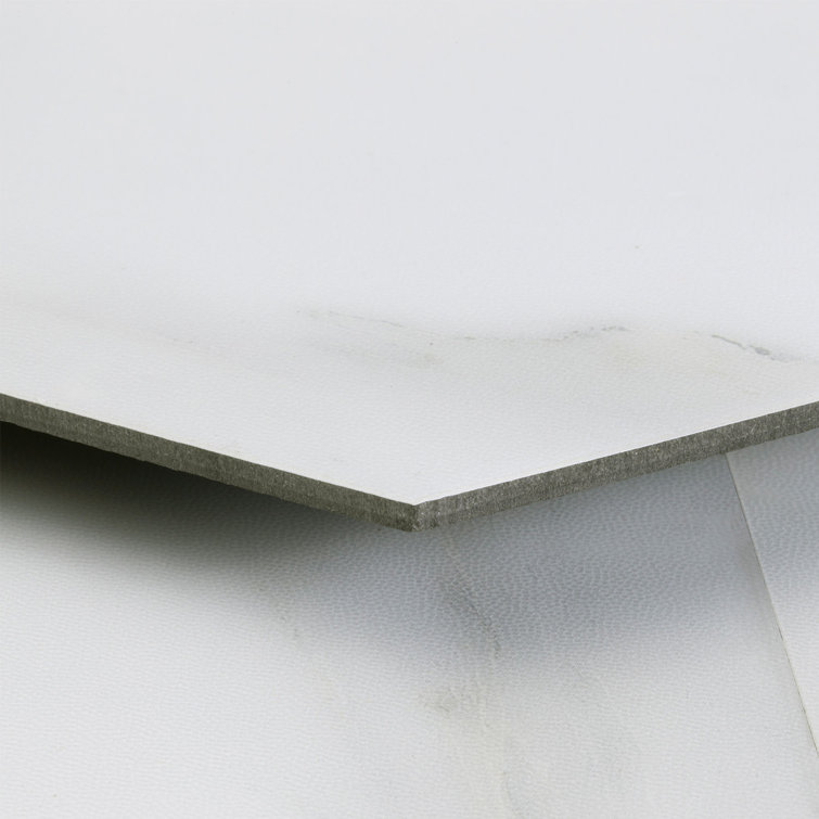 Light Gray Hexagon Vinyl Tile Flooring with Urethane Ceramic Protection