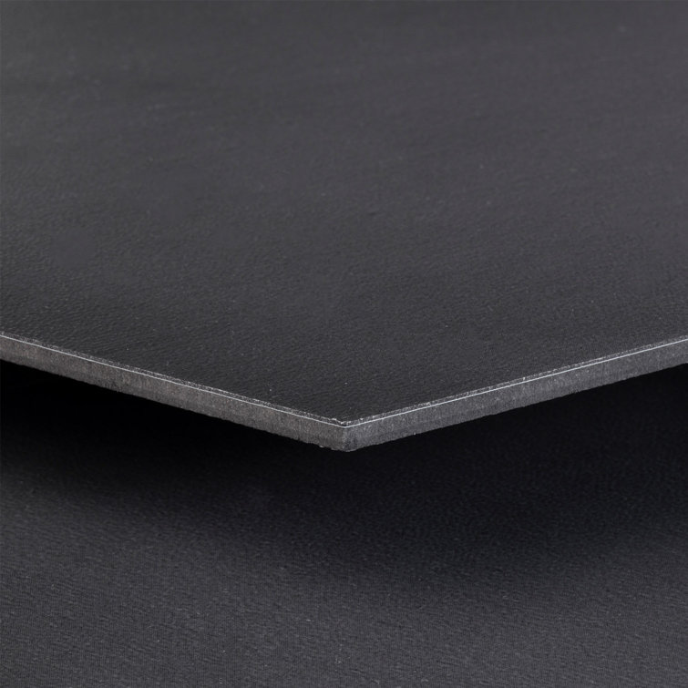 Meteorite Black Hexagon Matte Vinyl Mosaic Tile