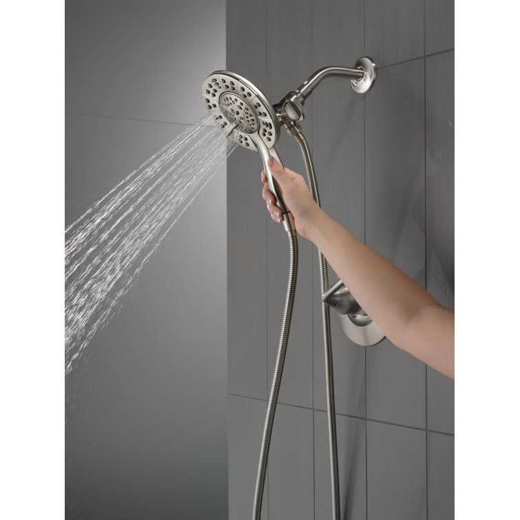 Arvo Brushed Nickel Multi-Head Wall Mounted Shower System
