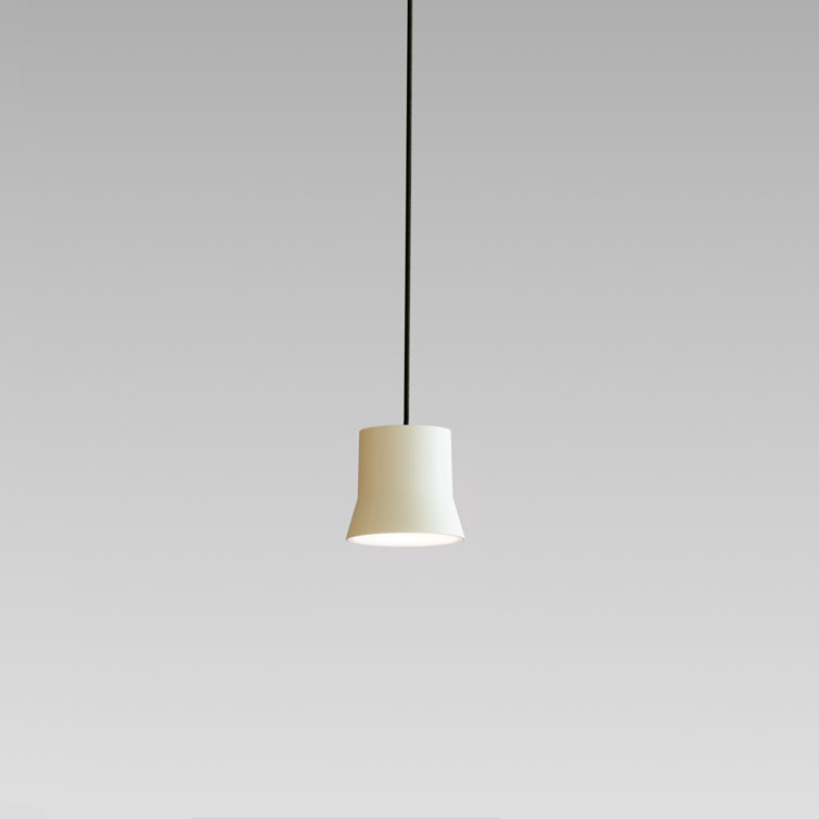 Giò Light Adjustable White Aluminum LED Bell Pendant