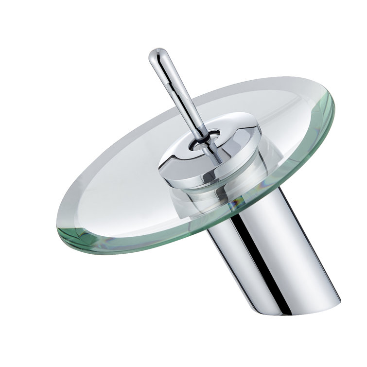 Torino Falls 7.1" Polished Chrome Ultra-Contemporary Bathroom Faucet