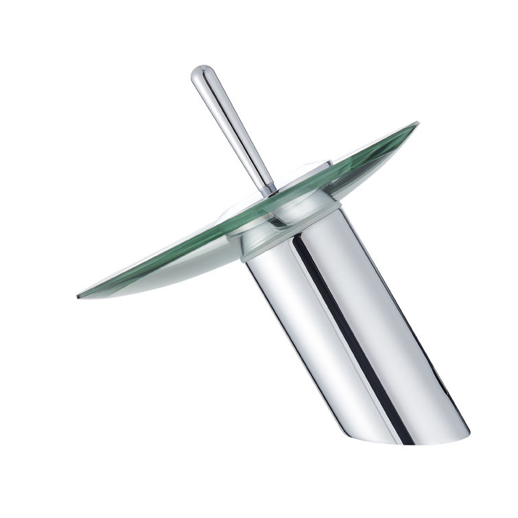 Torino Falls 7.1" Polished Chrome Ultra-Contemporary Bathroom Faucet