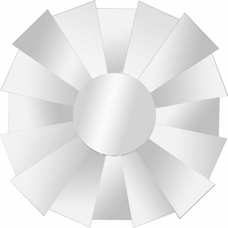 Sunburst 36'' Frameless Wall Mirror