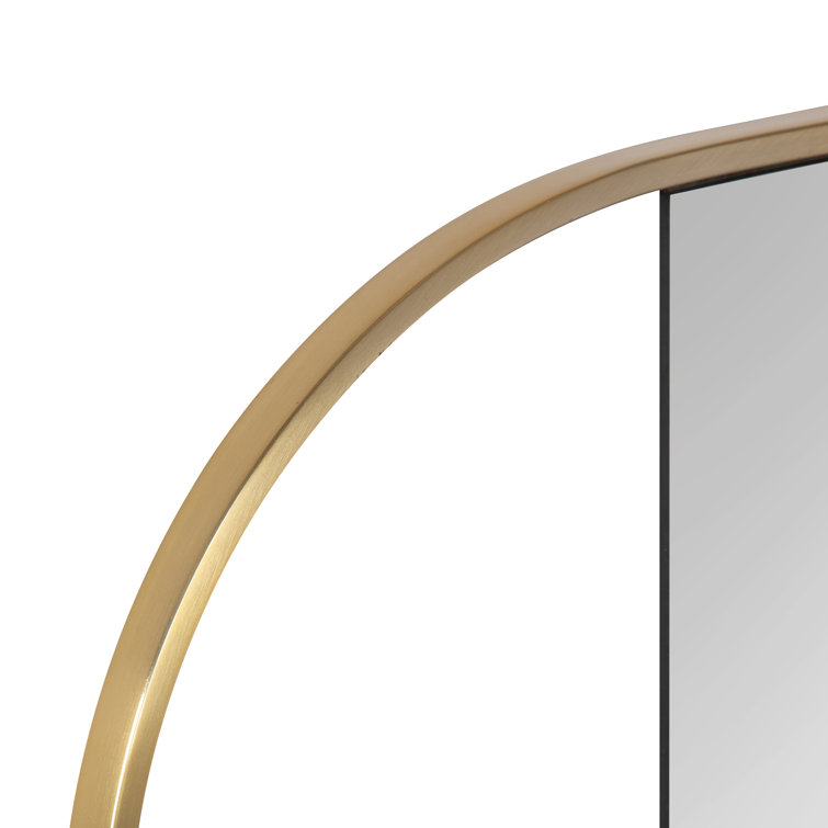 Gold Capsule Full Length Iron Wall Mirror