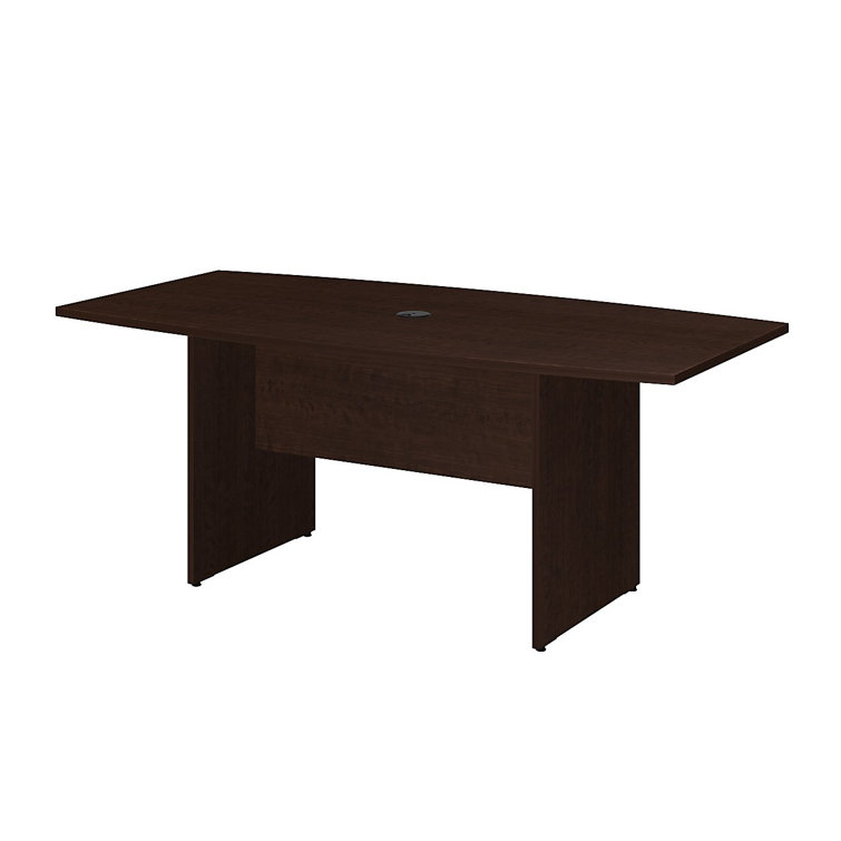 Mocha Cherry 72'' Boat Shaped Conference Table