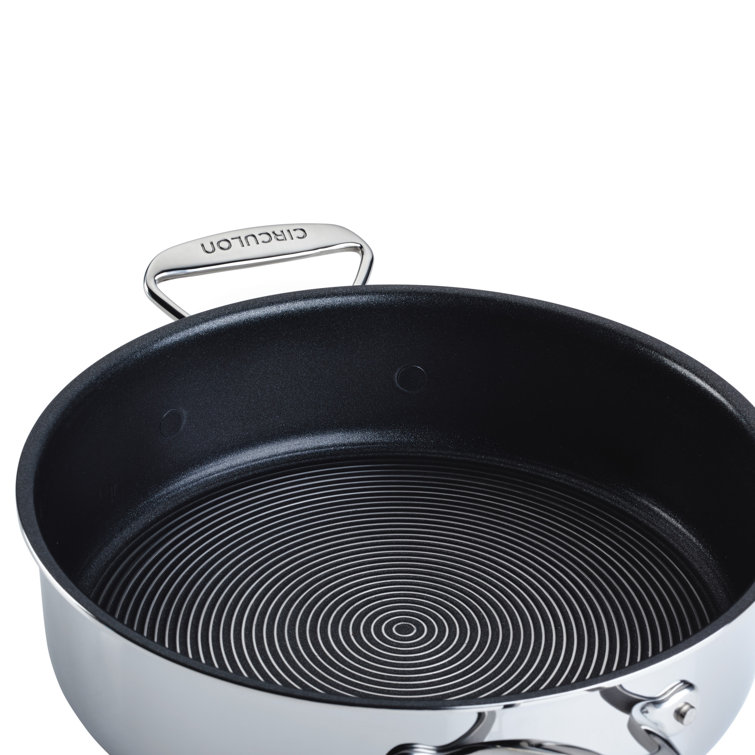 Stainless Steel Nonstick 5 Quart Sauté Pan with Lid
